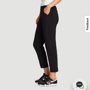 Eddie Bauer Women's Cropped Black Pants